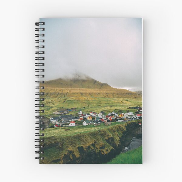 Item preview, Faroe Islands Village – Mystical Nordic Landscape Art designed and sold by Mauswohn.