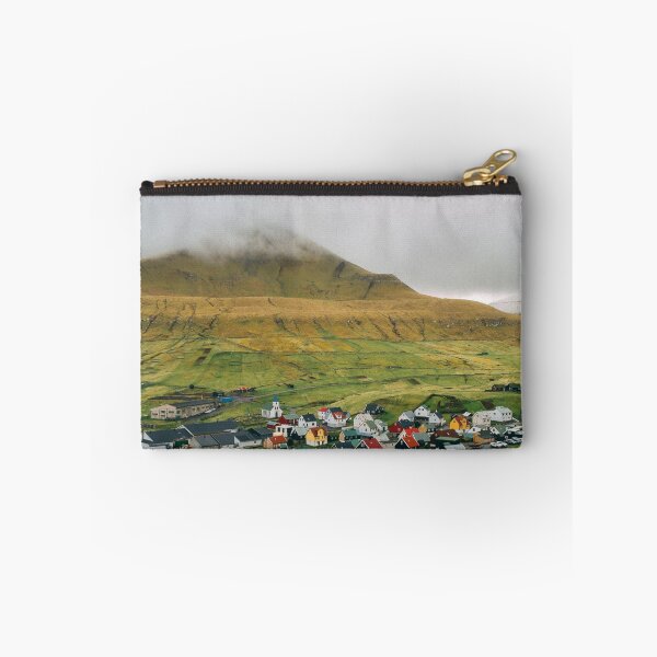 Item preview, Faroe Islands Village – Mystical Nordic Landscape Art designed and sold by Mauswohn.