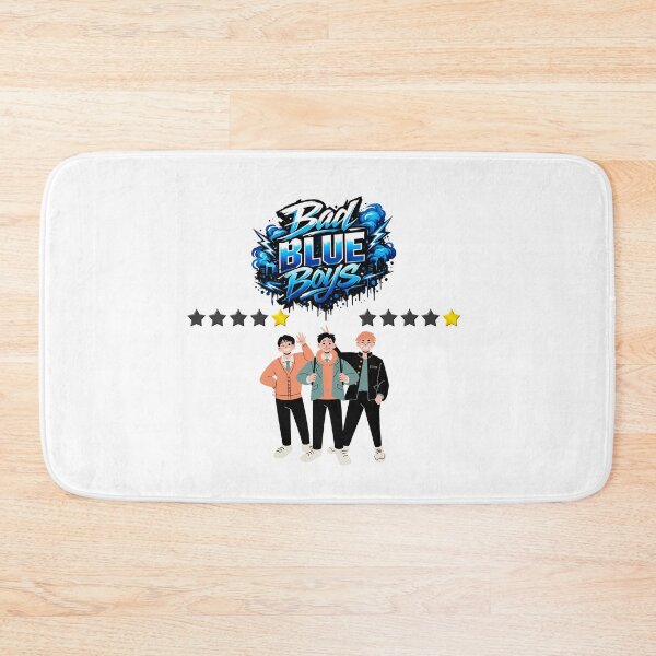 Item preview, Bad Blue Boys – Blue Street Style Aesthetic Design designed and sold by Mukesh Saxena.