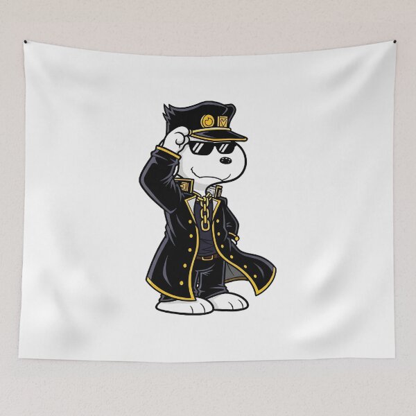 Item preview, Snoopy As Jotaro Kujo designed and sold by eulaednam36.