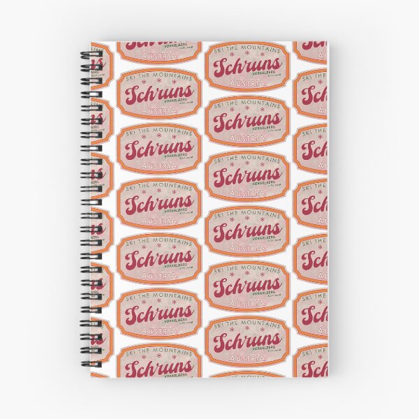 Item preview, Schruns, Austria, Vorarlberg, Ski, textured skiing badge designed and sold by Wanderful-roads.