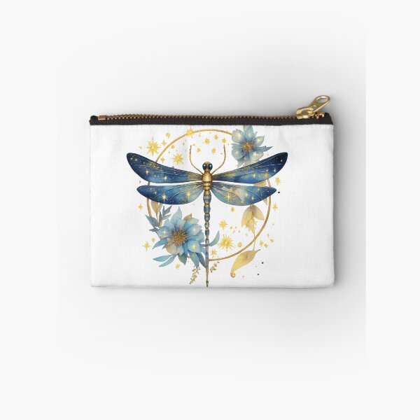 Item preview, Celestial Dragonfly Botanical Fantasy Artwork designed and sold by CottonandQuill.