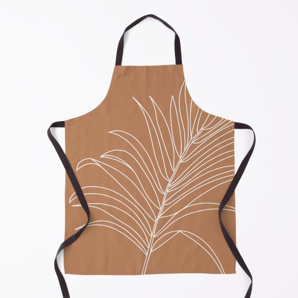 Item preview, Flowing Beige Leaf Line Art designed and sold by Pattern&Pixel.