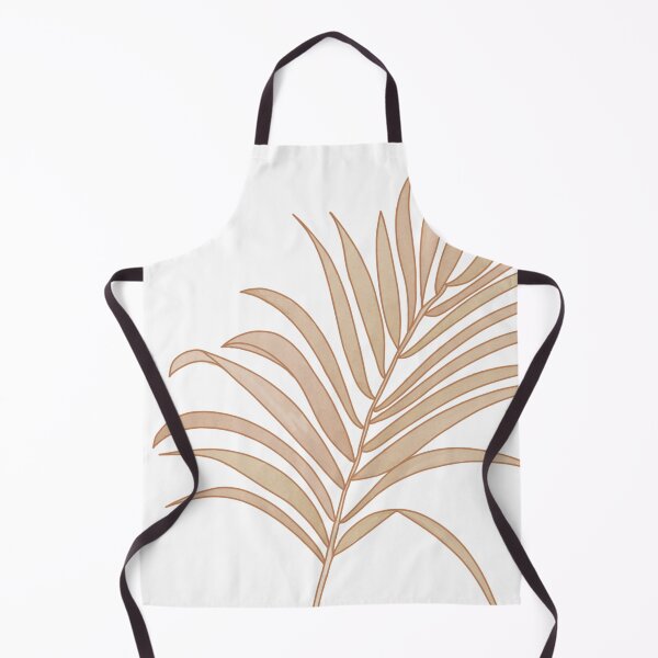 Item preview, Flowing Beige Leaf Line Art designed and sold by Pattern&Pixel.