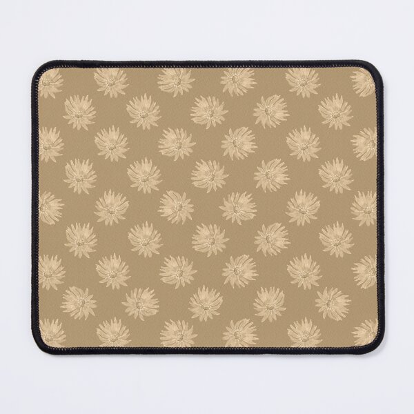 Item preview, Monochrome Brown Latte Watercolor Daisies designed and sold by Designs by christel_treiber.