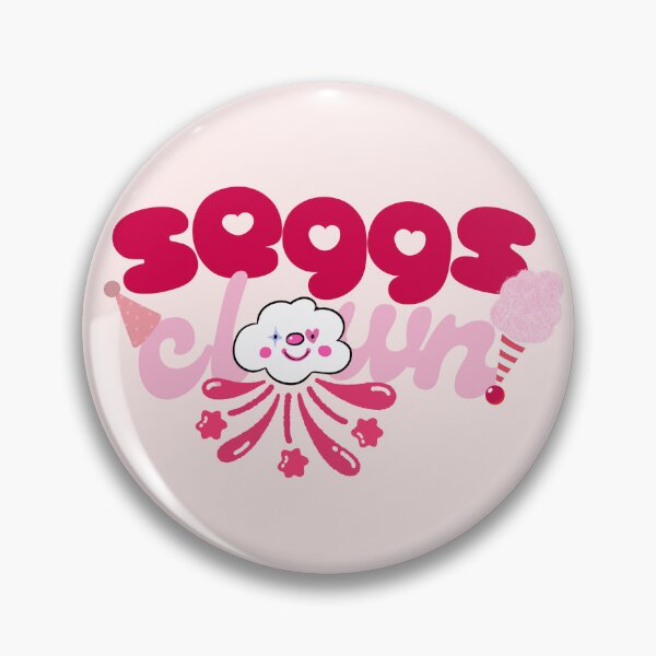 Item preview, SeggsClown cute spicy clown art for clowncore bops designed and sold by Xena Zeit-Geist.