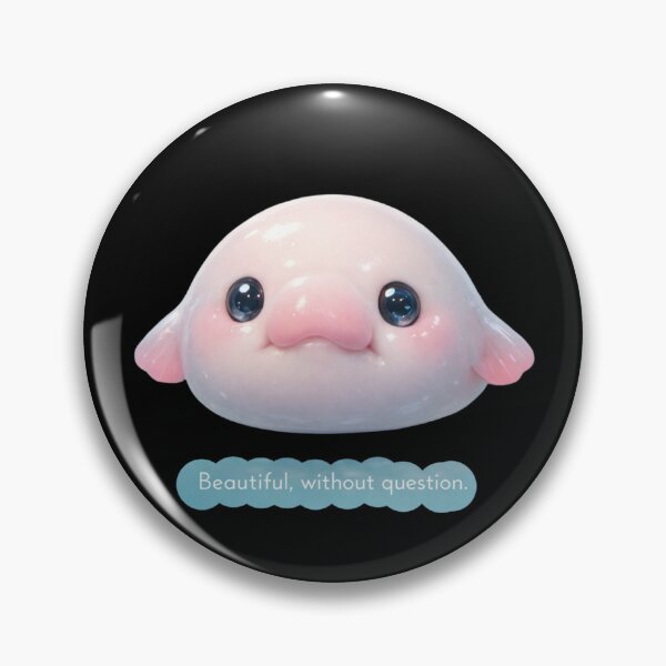 Item preview, Cute Blobfish - kawaii blobfish designed and sold by DamioPolArt.