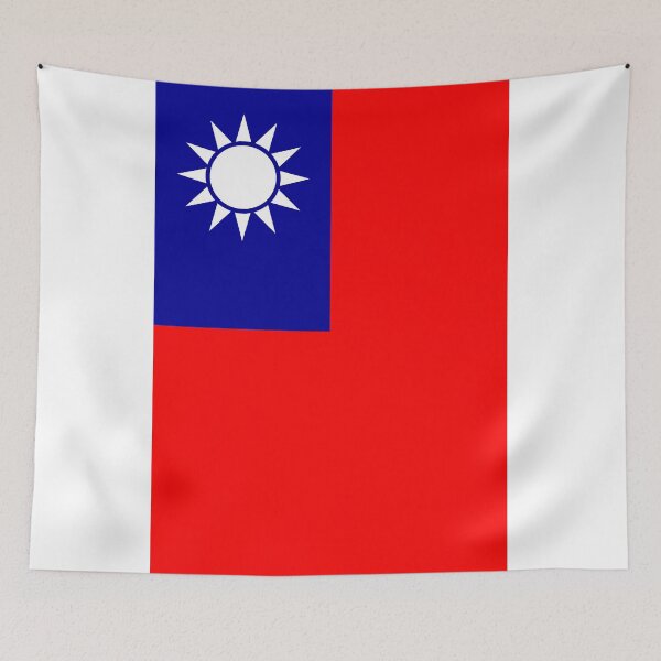 Item preview, Vertical Taiwan Flag Design designed and sold by NTGUILTY.