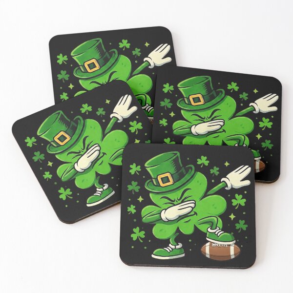 Item preview, Dabbing Shamrock Football St. Patrick’s T-Shirt designed and sold by LashondaGreen89.