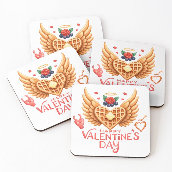 Item preview, Sweet Angel Waffle - Heavenly Valentine's Breakfast designed and sold by Sitred123.