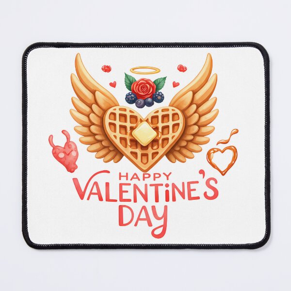 Item preview, Sweet Angel Waffle - Heavenly Valentine's Breakfast designed and sold by Sitred123.