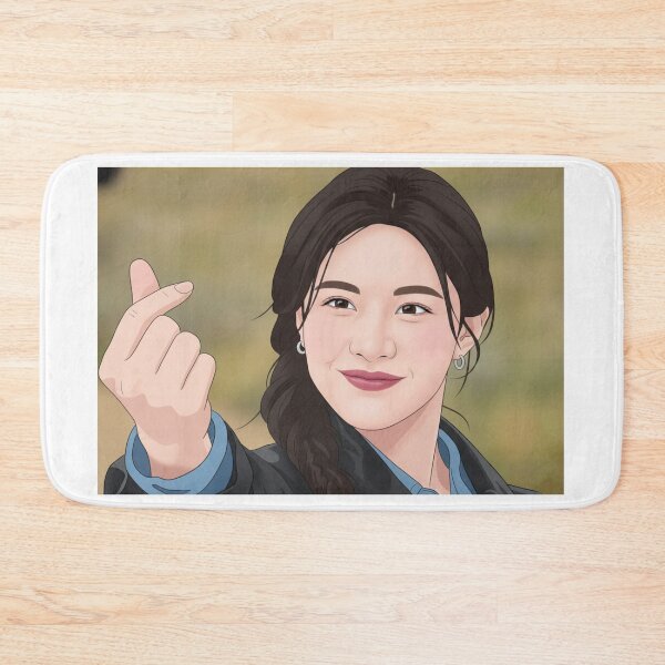 Item preview, Cha Mu Hee Finger Heart Fanart | Can This Love Be Translated K-Drama Illustration designed and sold by Fandom Universe.