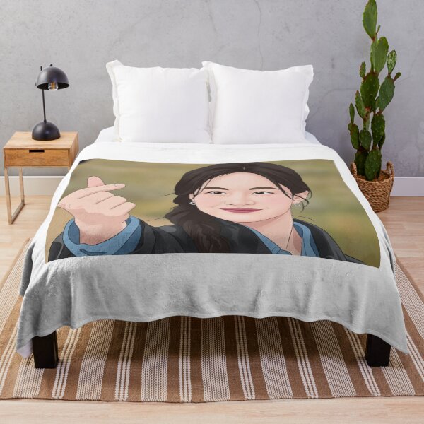 Item preview, Cha Mu Hee Finger Heart Fanart | Can This Love Be Translated K-Drama Illustration designed and sold by Fandom Universe.