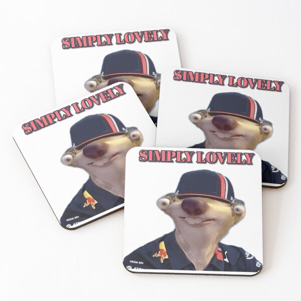 Item preview, Simply Lovely Max Verstappen Meme designed and sold by eliesaad.