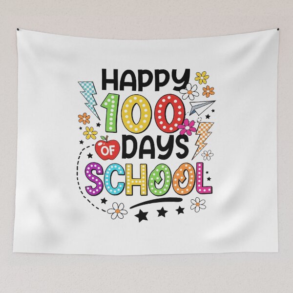 Item preview, Happy 100 Days of School designed and sold by Kaydenkin.