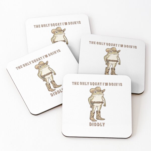 Item preview, the Only Squat I'm Doin' is Diddly designed and sold by Kaydenkin.