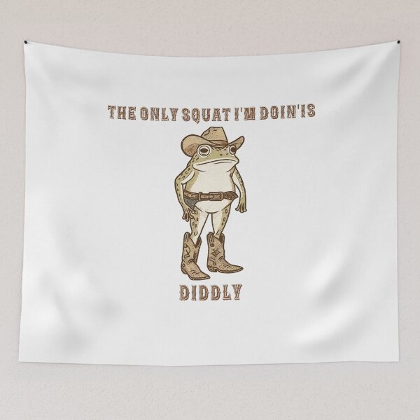 Item preview, the Only Squat I'm Doin' is Diddly designed and sold by Kaydenkin.