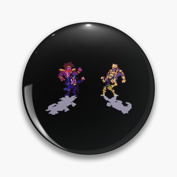 Item preview, Pixel Jotaro Kujo Vs Dio Brando  designed and sold by eulaednam36.