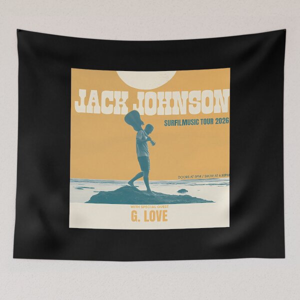 Item preview,  Jacks Johnsons Tour 2026 designed and sold by NRGabyss.