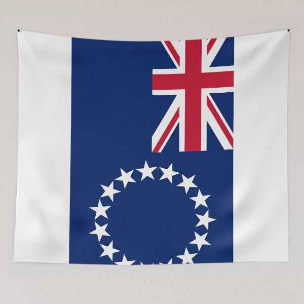 Aperçu de l'œuvre Drapeau vertical des Îles Cook créée et vendue par NTGUILTY.
