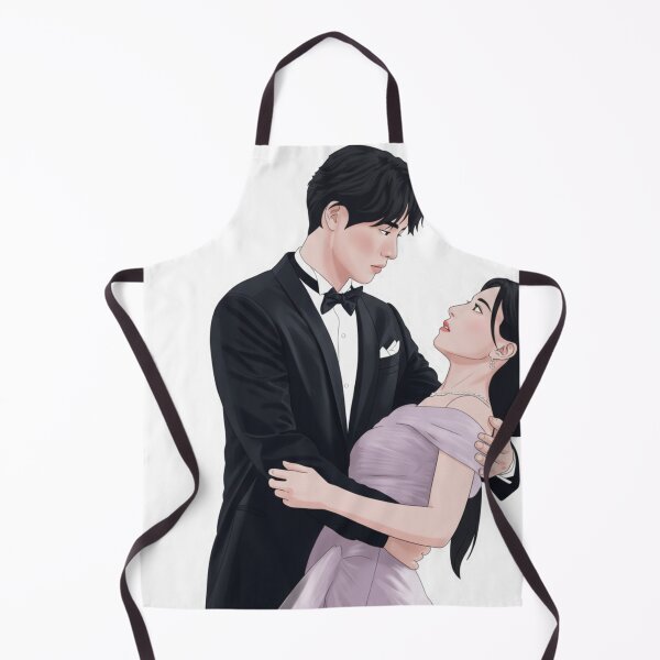 Item preview, Hiro & Cha Mu Hee Romantic Fanart | Can This Love Be Translated K-Drama Illustration designed and sold by Fandom Universe.