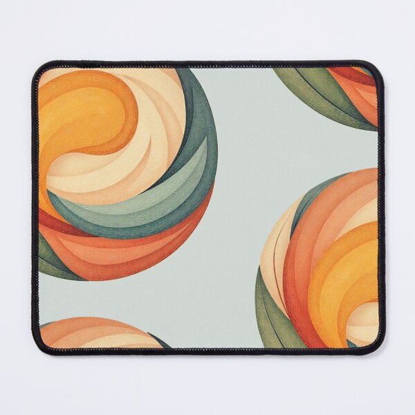 Item preview, Harmonious Spiral Circle – Organic Abstract Balance designed and sold by myforestfog.