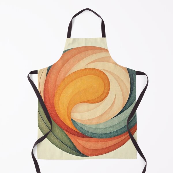 Item preview, Harmonious Spiral Circle – Organic Abstract Balance designed and sold by myforestfog.