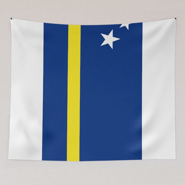 Item preview, Vertical Curacao Flag Design designed and sold by NTGUILTY.
