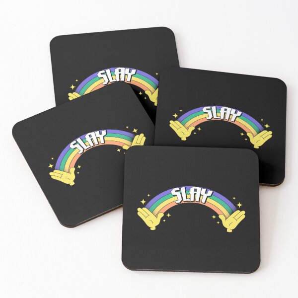 Item preview, Slay – Cute Rainbow Confidence Design  designed and sold by Shammerh.