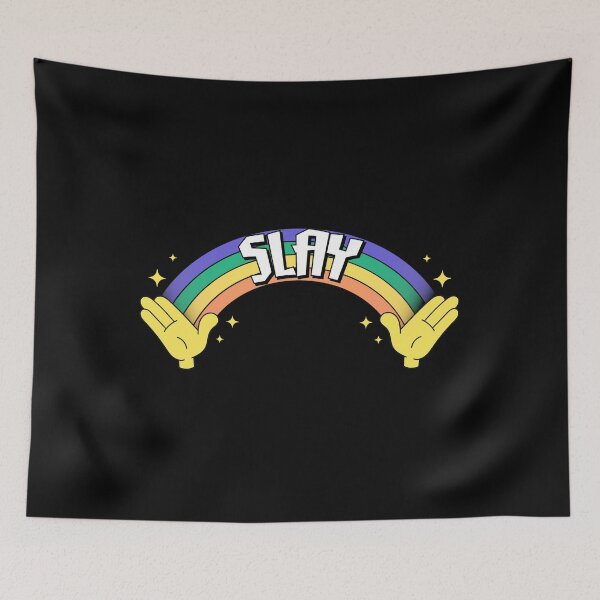 Item preview, Slay – Cute Rainbow Confidence Design  designed and sold by Shammerh.