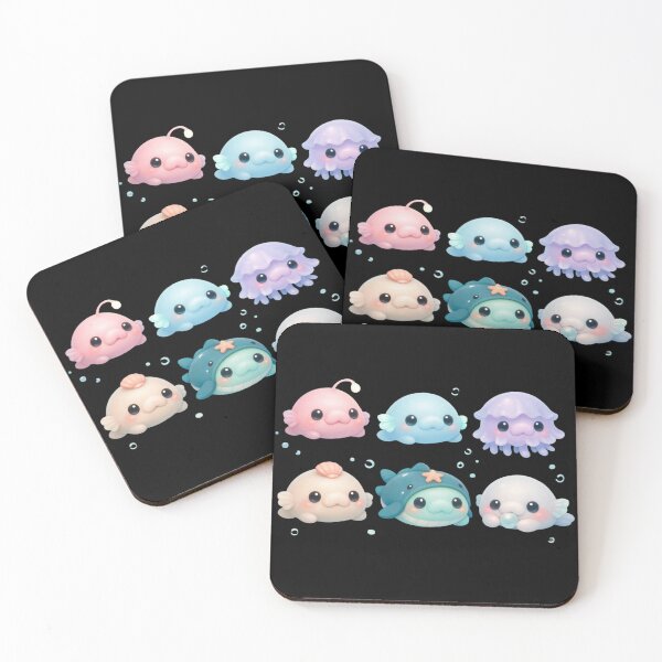 Item preview, Kawaii Blobfish - ugly fish and Ichthyology designed and sold by DamioPolArt.
