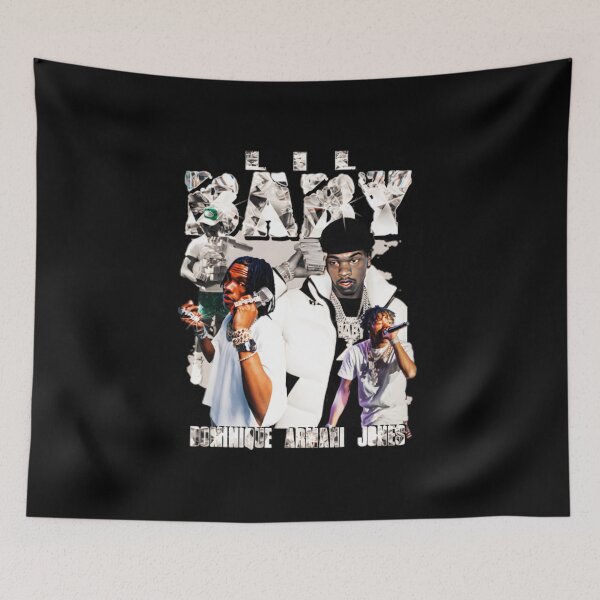 Item preview, Lil Baby Music Era Collage Rap Illustration designed and sold by tubbybirch.