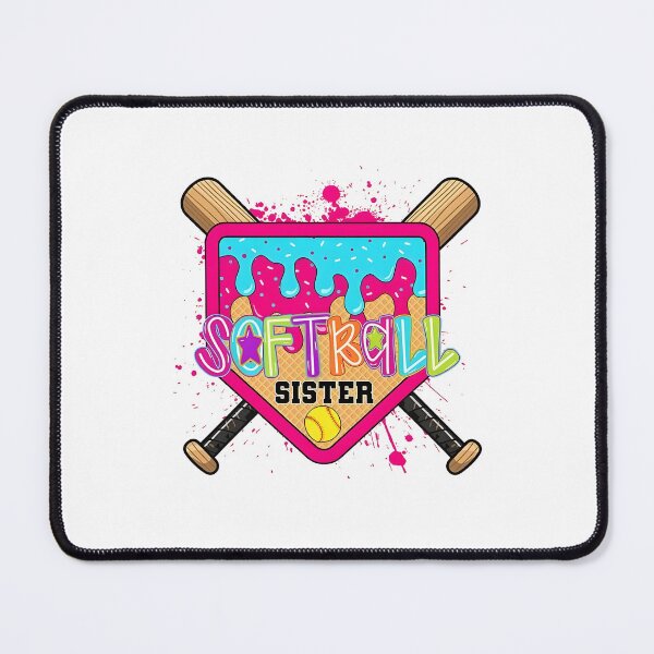 Item preview, Home Plate Drip Ice Cream Softball Sister designed and sold by Kaydenkin.