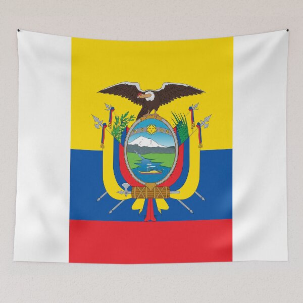 Item preview, Vertical Ecuador Flag Design designed and sold by NTGUILTY.