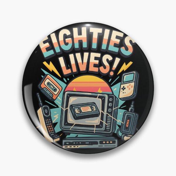 Item preview, Eighties Lives! Retro 80s Nostalgia Tech Gadgets designed and sold by haitrieuic96.