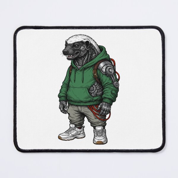 Item preview, Cybernetic Honey badger designed and sold by krabbaraban.