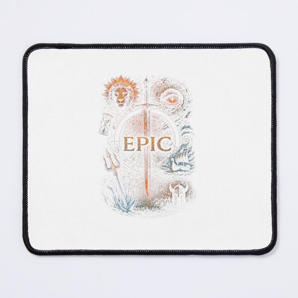 Item preview, Epic The Musical - Dithered Concept Art designed and sold by RoundEarthLover.