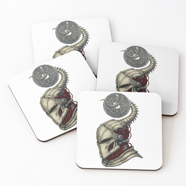 Item preview, Futuristic Knight Helmet designed and sold by krabbaraban.