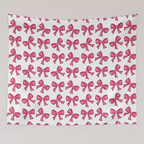 Item preview, Pink Bow Tie Pattern designed and sold by Isma Saleem.