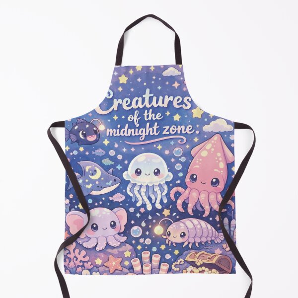 Item preview, Creatures of the Midnight Zone – Sweet Deep Sea World designed and sold by Mauswohn.