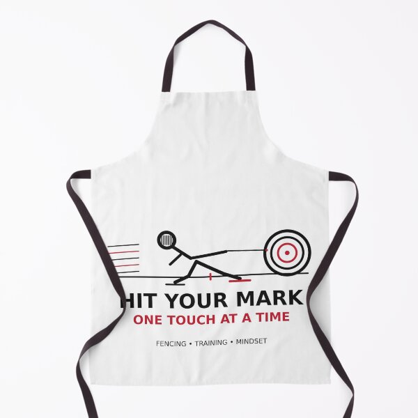 Item preview, Hit Your Mark – Fencing Motivation designed and sold by ChillCharmStudio.