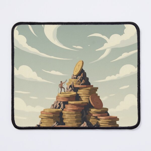 Item preview, Climbing the Money Mountain designed and sold by Glitchart66.