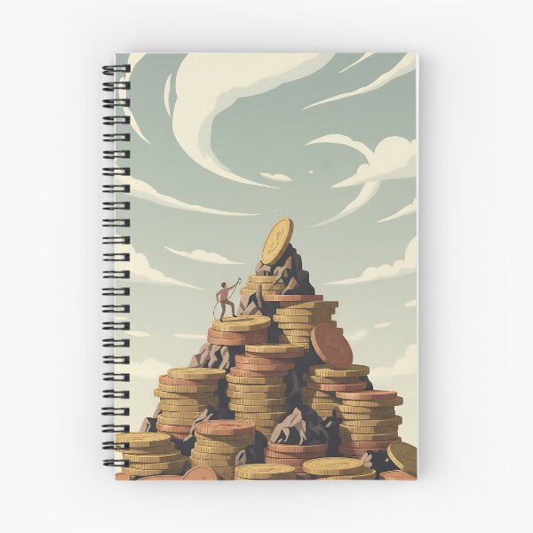 Item preview, Climbing the Money Mountain designed and sold by Glitchart66.