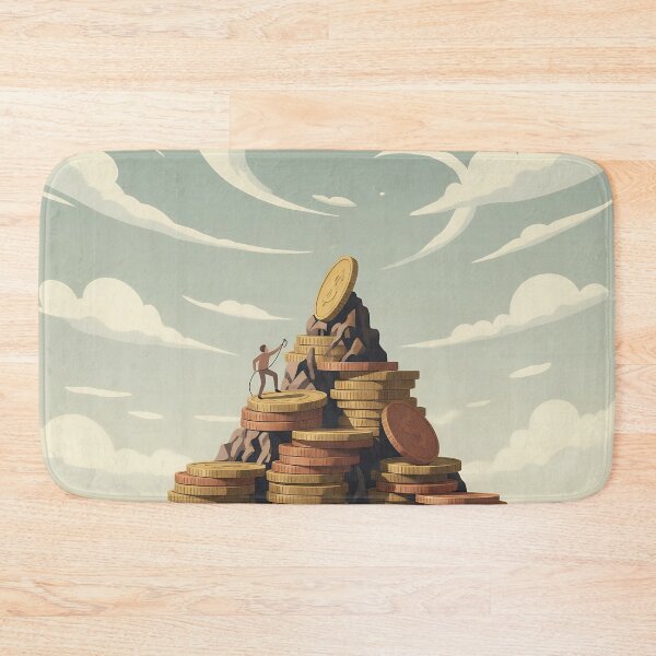 Item preview, Climbing the Money Mountain designed and sold by Glitchart66.