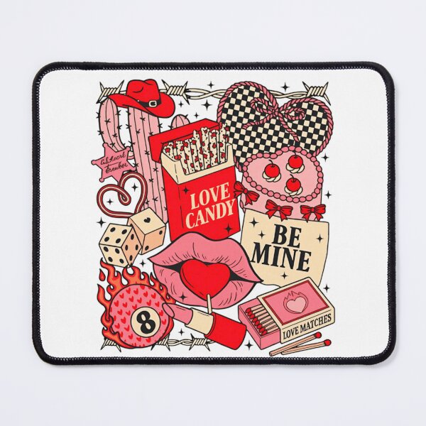 Item preview, Vintage Retro Love Aesthetic Collage With Cowboy Hat Cactus And Candy designed and sold by Capisedo.