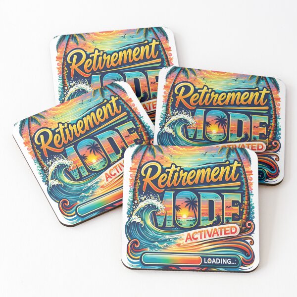 Item preview, “Retirement Mode Activated” design designed and sold by OSAMA MO.