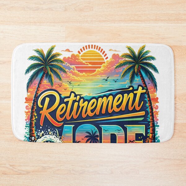 Item preview, “Retirement Mode Activated” design designed and sold by OSAMA MO.