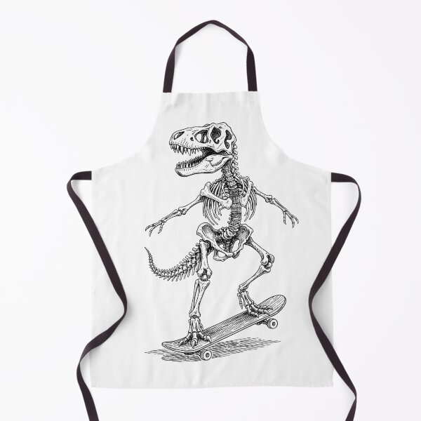 Item preview, Skater Skateboarder Trex Skeleton Funny Animal Skateboarding designed and sold by GrandeDuc.