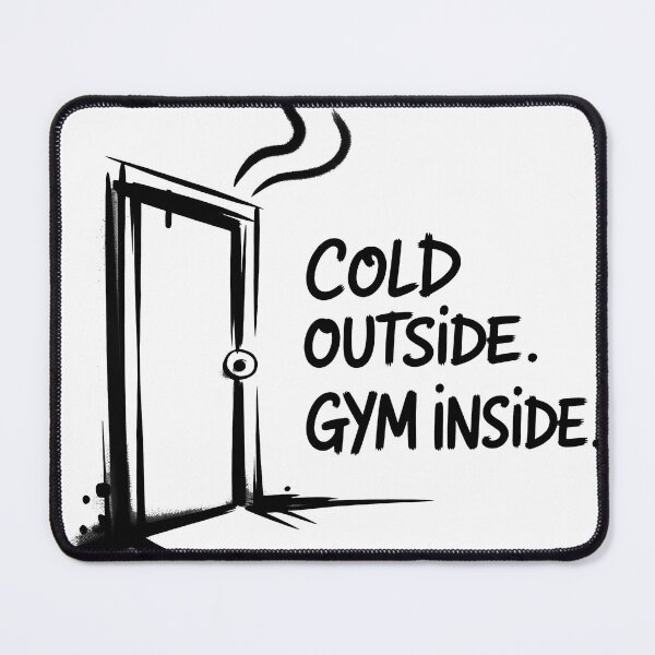 Item preview, Cold Outside Gym Inside Boxing Shirt – Winter Fighter Motivation Meme designed and sold by WSPrintCrafter.