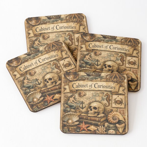 Item preview, Cabinet of Curiosities – Maritime vintage cabinet of curiosities designed and sold by Mauswohn.